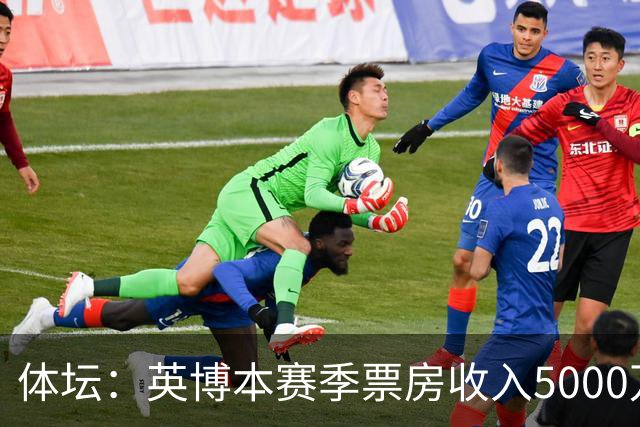 体坛：英博本赛季票房收入5000万左右，亚战资格将是底线